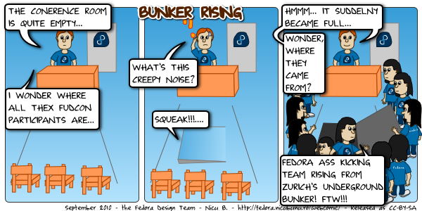 fedora webcomic bunker rising