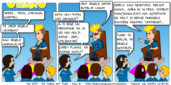 [webcomic fedora: reign]