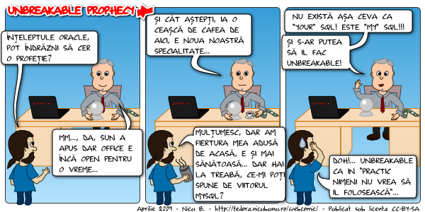 [webcomic fedora: profetie unbreakabke]
