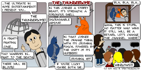 thunderdome - retarded gnome